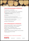 Infoblatt Holzbereich